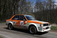 Rallye Český Krumlov: Ernst Harrach a jeho Mitsubishi Lancer 2000 Turbo